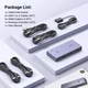 KVM-переключатель Ugreen с 4 портами USB 3.0 3 USB-A + 1 USB-C HDMI 8K Grey (CM692) - изображение 9