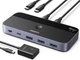 Комутатор Switch Ugreen USB 3.2 4-портовий USB-перемикач-концентратор 10 Гбіт/с Black (CM691) - зображення 1