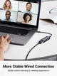 Мережевий адаптер Ugreen USB C to Rj45 Ethernet Adapter 1000 Мбіт/с Grey (RJ45) - зображення 4