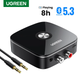 Bluetooth-адаптер UGREEN Bluetooth 5.3 AUX приемник для стереосистемы ресивера 2RCA 3.5 mm (CM123) - изображение 1