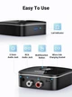 Bluetooth-адаптер UGREEN Bluetooth 5.3 AUX приемник для стереосистемы ресивера 2RCA 3.5 mm (CM123) - изображение 4