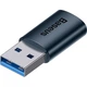 Адаптер OTG USB 3.1 to Type-C Baseus Ingenuity Mini Blue (ZJJQ000103) - зображення 4