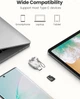 Картридер UGREEN USB C пристрій читання карт Micro SD Тип C TF Silver (CM331) - зображення 7