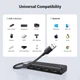 USB-хаб Ugreen 4-портовий USB 3.0 концентратор 5 Гбіт/с Black (CM653) - зображення 7