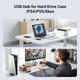 USB-хаб Ugreen 4-портовий USB 3.0 концентратор 5 Гбіт/с Black (CM653) - зображення 8