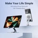 Настольная подставка для телефона планшета Vention Desk Phone Stand with 360° Rotatable Gray (KSDH0) - изображение 2
