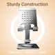Настольная подставка для телефона планшета Vention Desk Phone Stand with 360° Rotatable Gray (KSDH0) - изображение 7