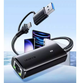 Мережний адаптер Ugreen USB Type C/USB Type A до RJ45 Gigabit Ethernet Adapter 1000Mbps Black (CM650) - зображення 6