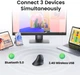 Эргономичная вертикальная мышь UGREEN Vertical Wireless Black (MU008) - изображение 4