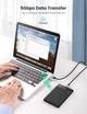 Дата кабель UGREEN USB 3.0 - Micro USB Type-B Hard Drive Cables 5 Gbps 0.25 м Black (US374) - изображение 5