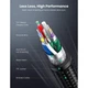 Дата кабель UGREEN USB 3.0 - Micro USB Type-B Hard Drive Cables 5 Gbps 0.25 м Black (US374) - изображение 6