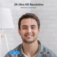 Веб камера UGREEN 2К с микрофоном USB-веб-камера Full HD Gray (CM717) - изображение 2