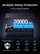 Внешний аккумулятор повербанк UGREEN Power Bank, 20000mAh 22.5W Portable Charger USB C Input & Out Black (PB312) - изображение 5