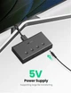 Свитч UGREEN HDMI KVM Switch 4 in 1 Out 4K 60Hz (CM293) - изображение 5
