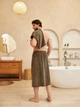 Парео-килт юбка для бани 85х150 см Кофейный (Д-novo-m-sauna-0035) - изображение 5