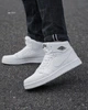 Кросівки чоловічі NK Jordan Retro 1 Hight 43 (27 см) White (арт 1315) - зображення 1