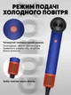 Фен-стайлер для волос Super Hairdryer HD18, 1600 Вт с 4 насадками, фиолетовый - изображение 8