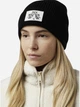 Шапка Jack Wolfskin Badge Beanie A61610-6000 One Size Черная (4064886302104) - изображение 2