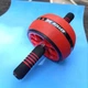 Ролик для пресса KKL одноколесный с ковриком Red/Black 31416114 - изображение 2