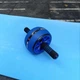 Ролик для пресса KKL одноколесный с ковриком Blue/Black 31416115 - изображение 3