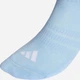 Набор женских носков коротких хлопковых Adidas KC9620 37-39 3 пары Синий/Белый/Голубой (4068819718017) - изображение 2