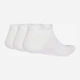 Набор женских носков коротких хлопковых Adidas JZ0533 40-42 3 пары Белый (4068821246546) - изображение 2