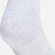 Набор женских носков высоких хлопковых Adidas KC9631 40-42 3 пары Черный/Серый/Белый (4068819630968) - изображение 3