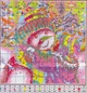 Набор для вышивания крестиком по нанесённой на канву схеме "Kiss the snowman" . AIDA 14CT printed, 27*27 см - изображение 5