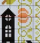 Набор для вышивания по нанесённой на канву схеме "Halloween". AIDA 14CT printed 28*28 см - изображение 7