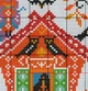 Набор для вышивания по нанесённой на канву схеме "Halloween 2". AIDA 14CT printed 42*29 см - изображение 4