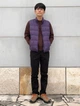 Теплый жилет мужской UNIQLO 28663613 2XL Фиолетовый (1159854321) - изображение 3