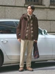 Теплий жилет чоловічий UNIQLO 331152138 L Коричневий (1159852986) - зображення 4