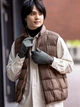 Теплий жилет чоловічий UNIQLO 331152138 L Коричневий (1159852986) - зображення 6