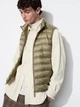 Теплый жилет мужской UNIQLO 905262938 M Коричневый (1159852946) - изображение 2