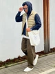 Теплый жилет мужской UNIQLO 905262938 M Коричневый (1159852946) - изображение 6