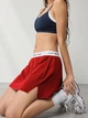 Юбка-шорты мини летняя женская Tommy Hilfiger 8315532 XL Красная (1159915959) - изображение 2