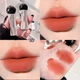 Блиск для губ матовий стійкий GEGE BEAR Velvet Lip Mud, матова рідка помада коралово рожевий колір - изображение 3