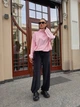 Женский велюровый костюм розового цвета 36579 One Size - изображение 1