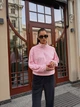 Женский велюровый костюм розового цвета 36579 One Size - изображение 2