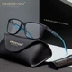 Очки компьютерные Blue Blocker для мужчин и женщин KINGSEVEN 9006 Blue - изображение 1