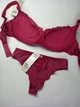 Комплект жіночої білизни Kris line Nancy 70F бордовий - изображение 6