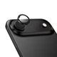 Захисне скло для камери iPhone 17 Air Hoco V14 Crystal clear HD 3D metal frame. Black - зображення 1
