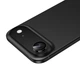Захисне скло для камери iPhone 17 Air Hoco V14 Crystal clear HD 3D metal frame. Black - зображення 7