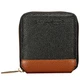 Маленький чёрный женский кошелёк Smith & Canova 26803 BLK-TAN Althorp - изображение 1
