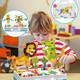Детский винтовой конструктор мозаика с электрическим шуруповертом Creative Portable Box на 198 деталей - изображение 4