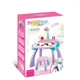 Детский мольберт для рисования с проектором A-toys Projector Art 2 в 1 Игровой столик со стульчиком, 6 проекционных дисков, цифры, буквы Фиолетовый - изображение 7