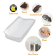 Вакуумный упаковщик для продуктов Vacuum F-packs Pro Вакууматор 90 Ватт Белый с Оранжевым + 20 пакетов 25х17см - изображение 9