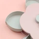 Вращающаяся складная конфетница с подставкой для телефона Candy Box Flower для конфет и фруктов Розовый - изображение 4