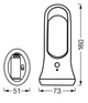 Нічник OSRAM NIGHTLUX MOBILE LANTERN 0,65W 4000K з датчиком руху і освітленості на батарейках (4099854530876) - зображення 8