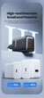 Швидкий Мережевий зарядний пристрій Toocki 65W GaN 1 USB + 2 Type-C PD3.0 QC Швидка Зарядка Power Delivery 3.0 Quick Charge - зображення 8